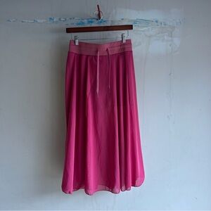 Pink sports skirt
